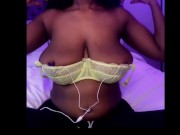 Ebony Nipple Clamp Pinchers Vibration Tease 12/16