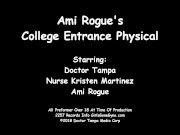 Ami Rogue Gets Gyno Exam By Doctor Tampa & Nurse Martinez On Cameras @ GirlsGoneGynoCom 10/16