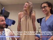Alexandria Riley's New Student Physical By Doctor Tampa & Nurse Lilith Rose GirlsGoneGynoCom 13/16