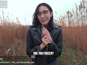 I'm Cold, Warm Me & Cum on Pussy - Public Agent PickUp Russian Student to Outdoor Real Fuck 1/16