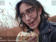I'm Cold, Warm Me & Cum on Pussy - Public Agent PickUp Russian Student to Outdoor Real Fuck 2/16