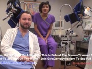 Jackie Banes Gyno Exam by Doctor Tampa & Nurse Lilith Rose Caught on Camera only @ GirlsGoneGynoCom 12/16