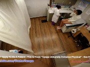 Jackie Banes Gyno Exam by Doctor Tampa & Nurse Lilith Rose Caught on Camera only @ GirlsGoneGynoCom 3/16