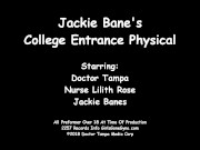 Jackie Banes Gyno Exam by Doctor Tampa & Nurse Lilith Rose Caught on Camera only @ GirlsGoneGynoCom 9/16