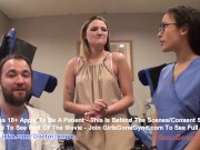 Alexandria Riley Plays Sick To Skip Detention But Lilith Rose Take Her To School Nurse GirlsGoneGyno 11/16