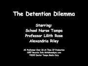 Alexandria Riley Plays Sick To Skip Detention But Lilith Rose Take Her To School Nurse GirlsGoneGyno 8/16
