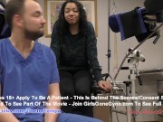 Cheer Captain Yasmine Woods Made To Undergo Sports Physical By Doctor Tampa GirlsGoneGynoCom 15/16