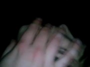 Cuckold husband ask his friend to jerk and to cum into his hotwife mouth 15/16