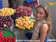 CarneDelMercado - Anastasia Rey Busty Latina Colombiana Fucks Big Cock Like A Pro 1/16