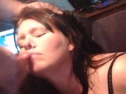 Close up facial cumshot bukkake bbw 10/16