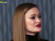 Cocktugging CFNM dommes playing with submissive guy 4/16