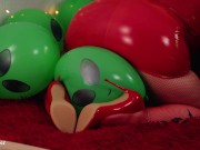 Inflatable Fetish Air Balloons Fun Slow Sexy Video of Looner Girls Non Pop 4/16