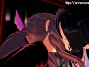 TIFA AND AERITH'S 7TH HEAVEN AFTERHOURS GROUP SEX FUCKING 2/16