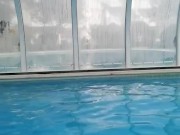 Cute teen amateur expose in hotel in public 3/16