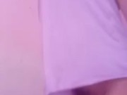 AMAZING BODY tiny teen rubbing hairy pussy and cumming for daddy 5/16