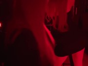 Girl Handcuffed gets Drops of Wax on a Sexy Body - Behind the Scenes 12/16