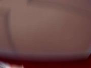 Barbara deep throats your cock from your POV before getting a facial - Genshin Impact Hentai 13/16