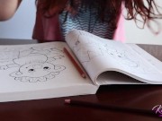 Voyeur Step-Brother Spying TEEN Cameltoe under the Table 16/16