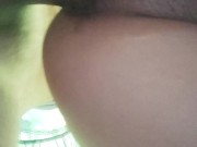 Vecina cuando su marido la deja solita y me pide que la acompañe 5/16