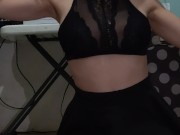 PETITE LATINA LOVES TO FUCK A BIG COCK 2/16