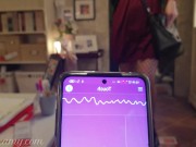 Public Remote Vibrator In the mall I control the teacher's pussy with a lovense lush 4K - MssCreamy 5/16