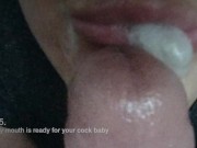 16 Cumshots for Real Amateur Amanda! She loves SPERM Everywhere 14/16