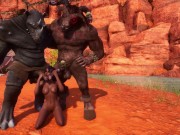 Maya Has Gangbang with 3 Huge Cocks 1/16