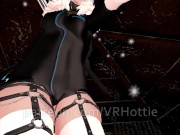 Bondage Strap Fox Girl Warms You Up in Snowed in Cabin Sword Knife Play Hentai POV Lap Dance 4/16