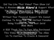 Miss Mars Pelvic Exam  Cameras Setup By Doctor Tampa For You To See On GirlsGoneGynoCom 8/16