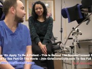 Shy Mixed Cutie Yasmine Woods Gyno Exam Captured On Cameras by Doctor Tampa @GirlsGoneGynoCom 14/16