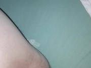 Horny Bitch plays with toy and cums 10/16