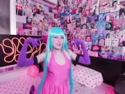 ME! ME! ME! Cosplay Hentai Girl Jumping with Dildo | Sofia Sey 3/16