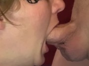 Fuck my Throat like a Pussy!! Extreme Close up sloppy Tongue out Throat Fuck!! 10/16