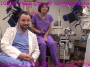 Jackies Banes Gets Yearly Physical From Nurse Lilith Rose Caught On Camera @ GirlsGoneGynocom 10/16