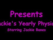 Jackies Banes Gets Yearly Physical From Nurse Lilith Rose Caught On Camera @ GirlsGoneGynocom 2/16
