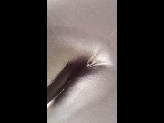 Quick wetting before husband gets home 1/16