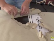 OLDNANNY Busty british mature lady and her new lesbian 1/16