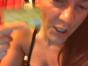 Slave that you are nothing else will be dominated and you will have to drink all my hot pee 2/16