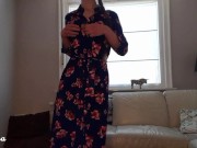 Horny milf anal gapes while making sensual noises 1/16