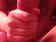 развел подругу жены на дрочку и слюнявый минет 12/16