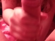 развел подругу жены на дрочку и слюнявый минет 14/16