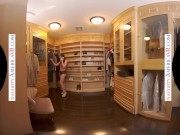 Naughty America - Liz Jordan rides her neighbor's hard cock 2/16