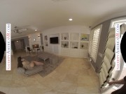 Naughty America - Liz Jordan rides her neighbor's hard cock 4/16