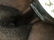 Fucking Hen bottle to make me cum 10/16