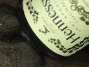 Fucking Hen bottle to make me cum 11/16