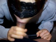 【今日のフェラチオ】出先で発情した人妻に多目的トイレに連れ込まれ顔射　【個人撮影】【素人投稿】 15/16