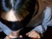 【今日のフェラチオ】出先で発情した人妻に多目的トイレに連れ込まれ顔射　【個人撮影】【素人投稿】 9/16