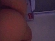 Masturbating my Thight pussy with a big dick , getting intense Orgasm - Cowgirl Creamy pussy 18+ 14/16