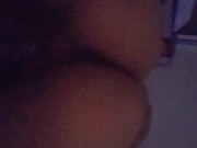 Masturbating my Thight pussy with a big dick , getting intense Orgasm - Cowgirl Creamy pussy 18+ 15/16