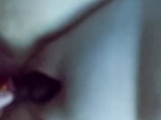 Pretty pawg milf tied up and masturbated 7/16